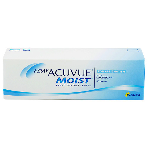 lentile acuvue moist for astigmatism 30 buc